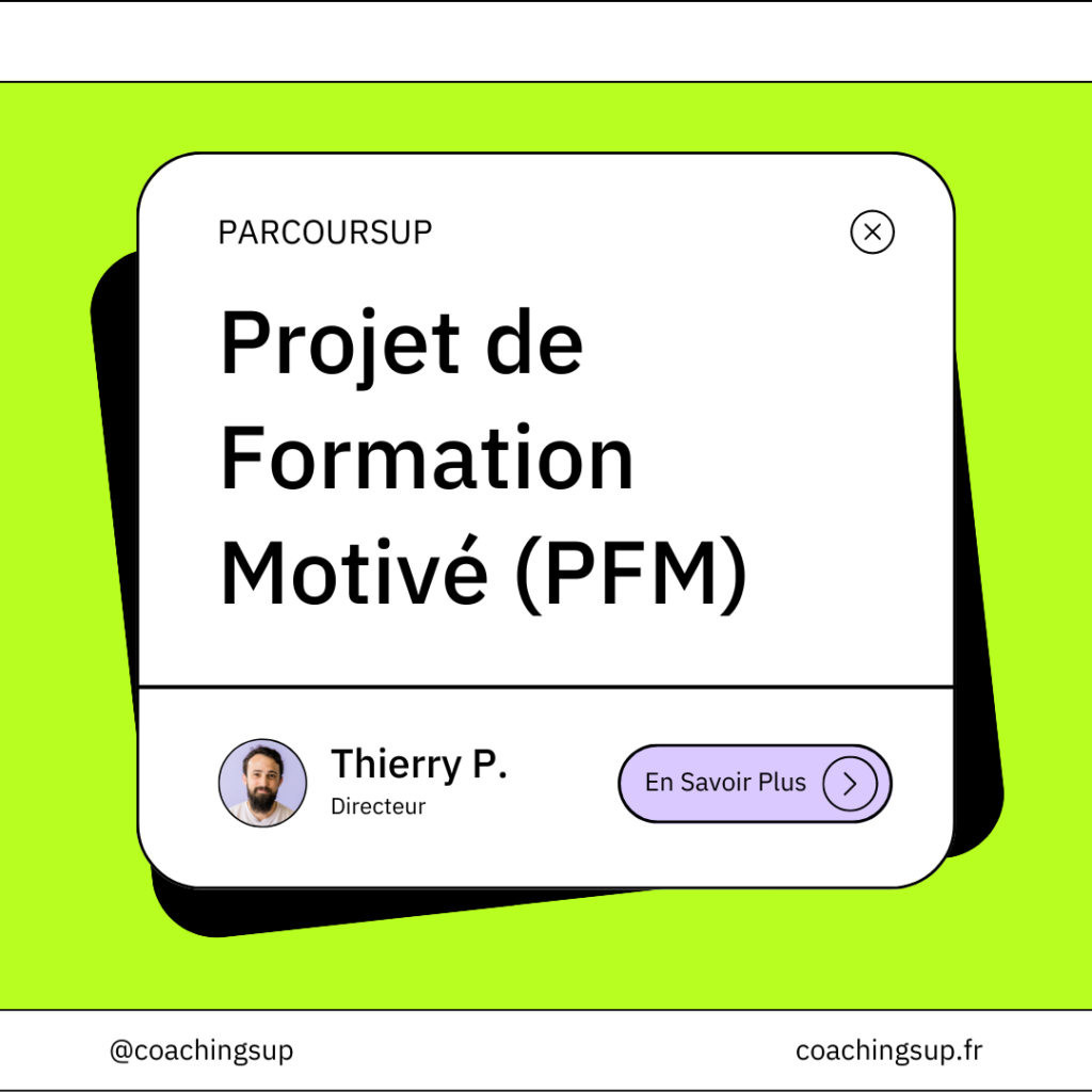Projet de Formation Motivé